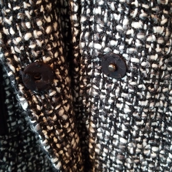Guess Jean's Wool blend leather trim jacket - Picture 4 of 8